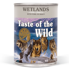 Taste of the Wild Wetlands Canine Formula with Fowl in Gravy