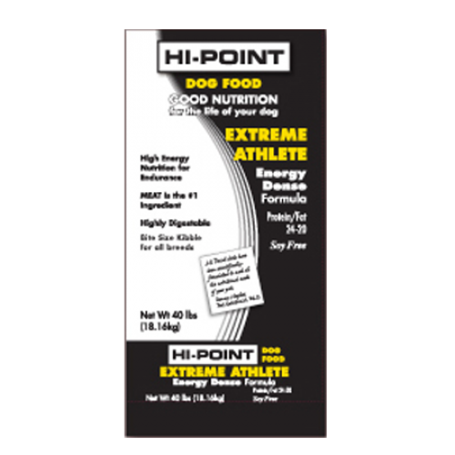 Hi Point Extreme Athlete Energy Dense Formula Dry Dog Food