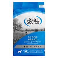 NutriSource Grain-Free Large Breed Chicken Pea Dry Dog Food