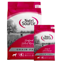 NutriSource Grain-Free Seafood Select with Salmon Dry Dog Food